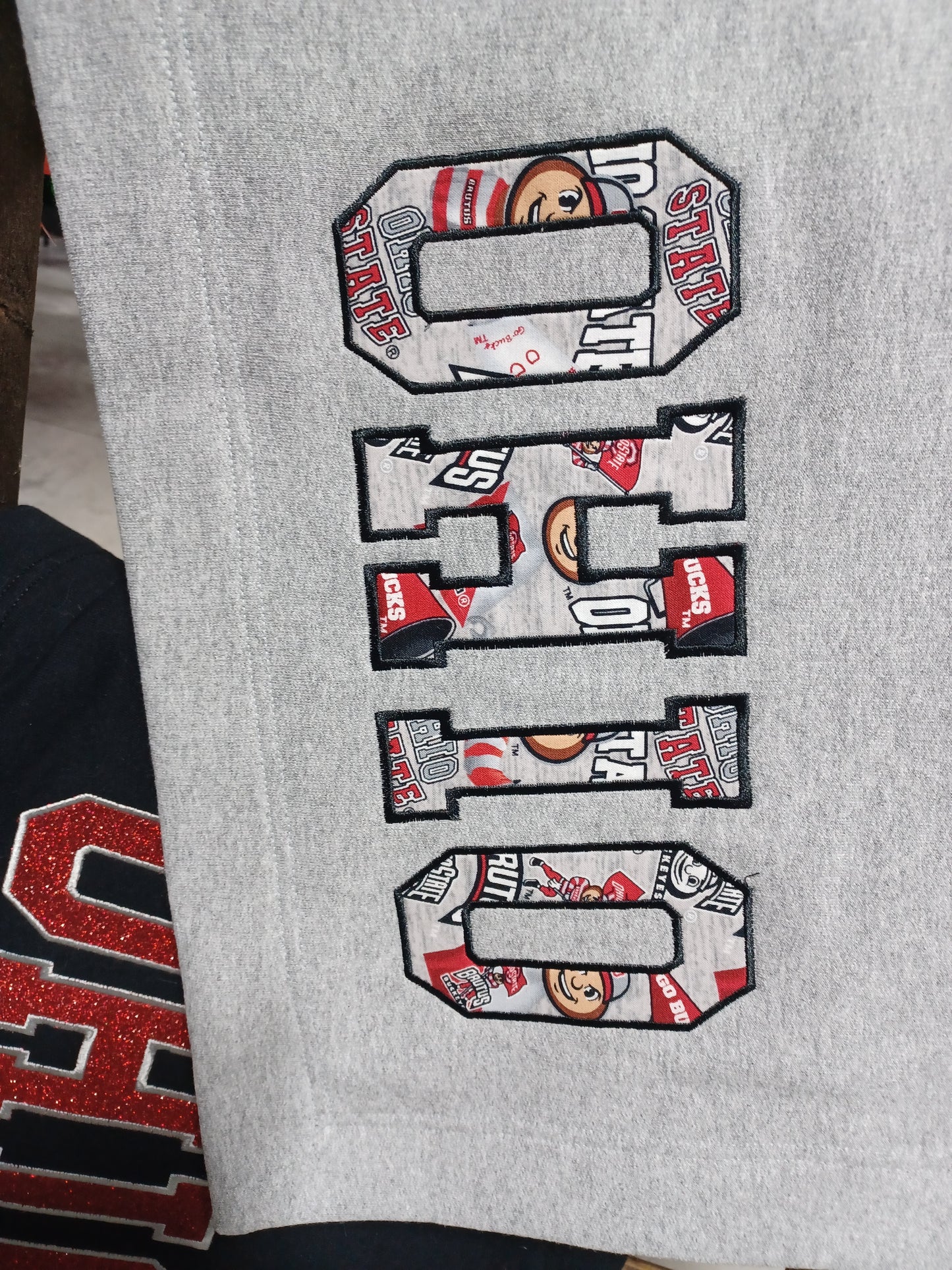 Embroidered Ohio stadium blanket 50x60
