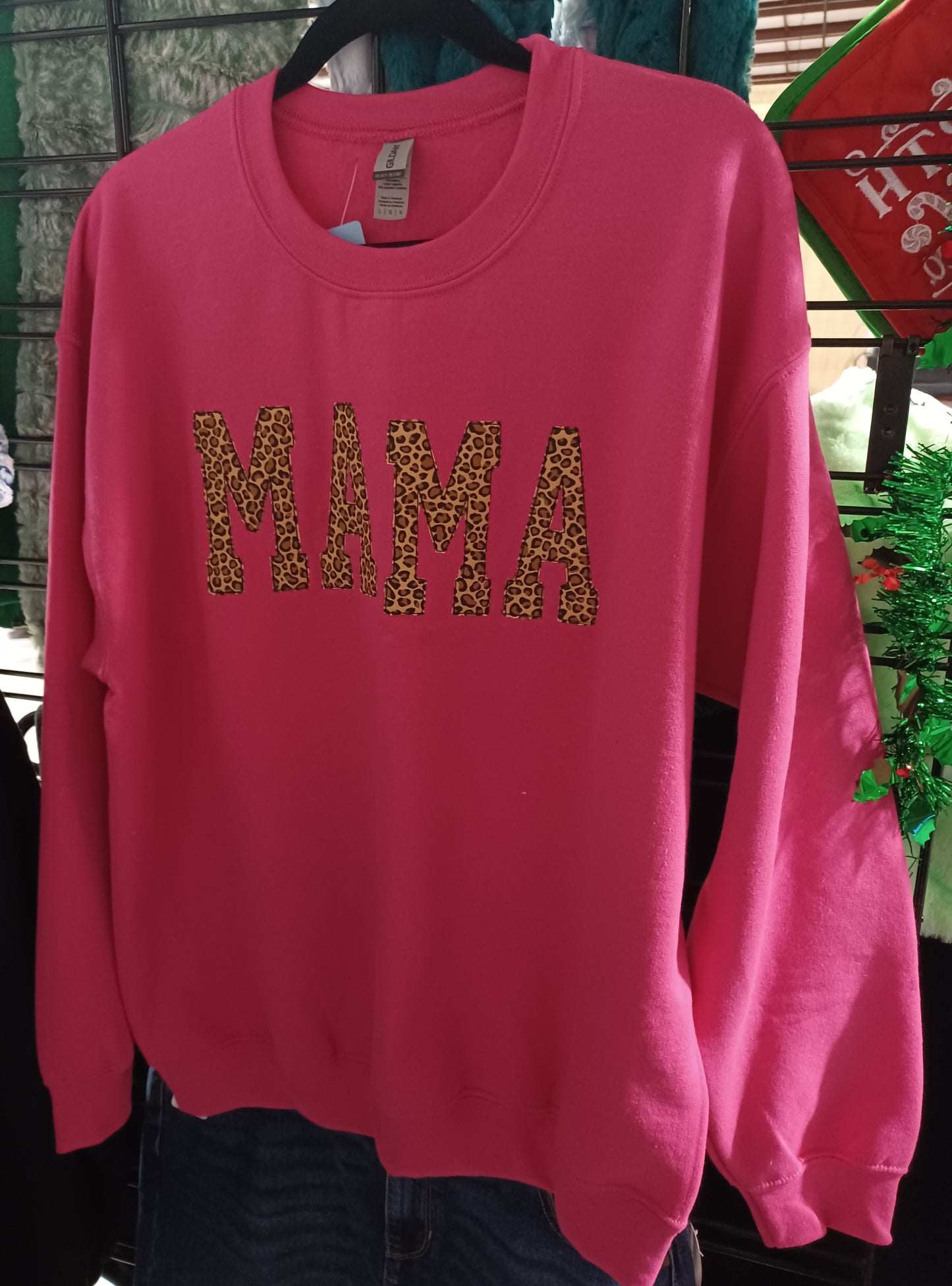 Size L Mama sweatshirt pink (slight flaw)