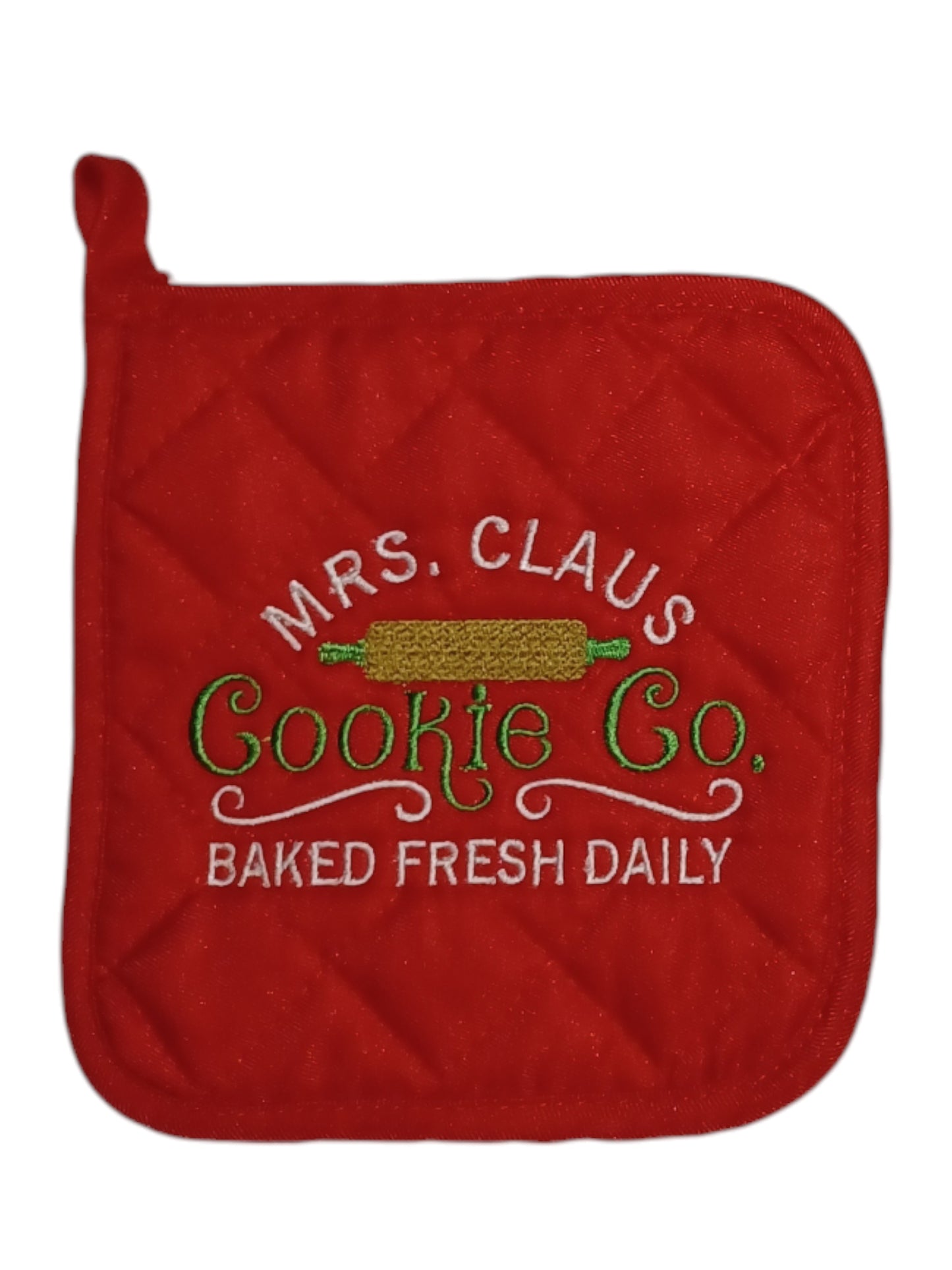 Embroidered hot pads