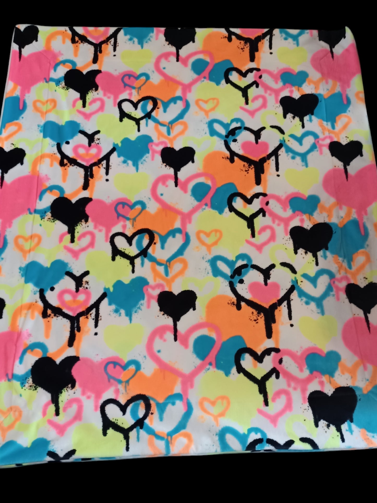 30x36 double sided squish spray paint hearts
