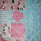 60x70 Mom floral print on saltwater frosted gem