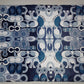 Boujee Blue printed Minky