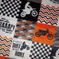 30x36 dirt bike baby blanket