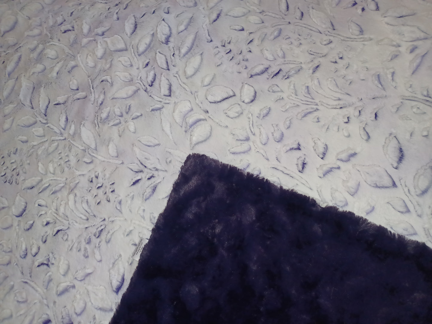 60x74 amethyst poppy on blackberry bella