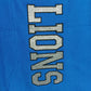 Embroidered glitter Lions stadium blanket 50x60