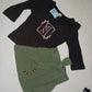 9-12 mos Mini skirt/shirt set
