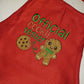 Children's embroidered apron