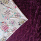 60x72 sarcastic mom print on red violet Bella